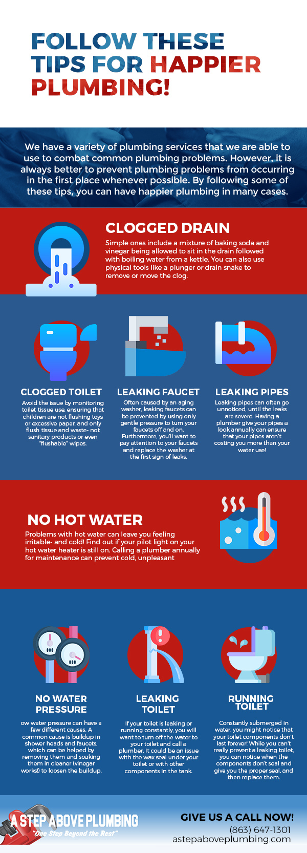 Follow These Tips for Happier Plumbing! [infographic]
